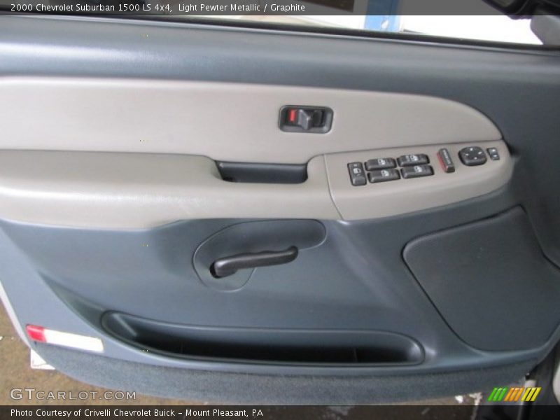 Light Pewter Metallic / Graphite 2000 Chevrolet Suburban 1500 LS 4x4