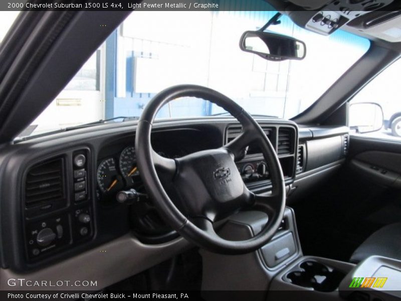 Light Pewter Metallic / Graphite 2000 Chevrolet Suburban 1500 LS 4x4