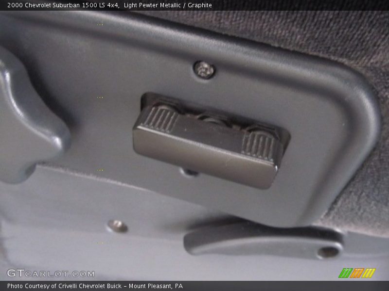Light Pewter Metallic / Graphite 2000 Chevrolet Suburban 1500 LS 4x4