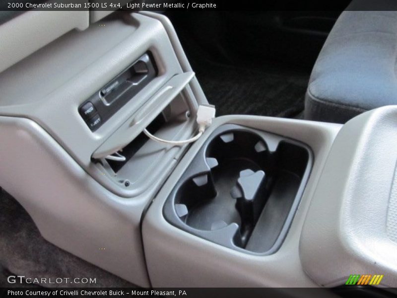 Light Pewter Metallic / Graphite 2000 Chevrolet Suburban 1500 LS 4x4