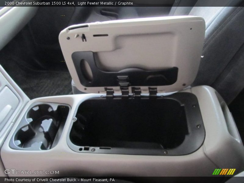 Light Pewter Metallic / Graphite 2000 Chevrolet Suburban 1500 LS 4x4