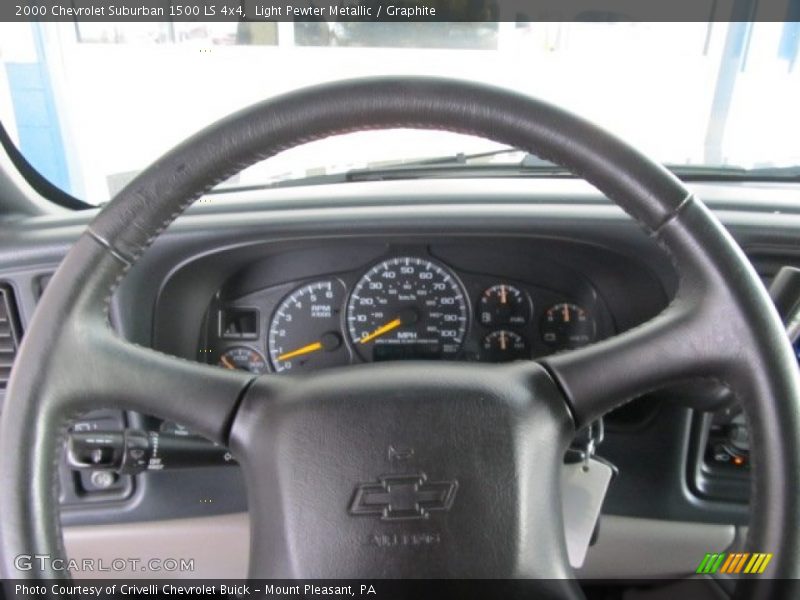 Light Pewter Metallic / Graphite 2000 Chevrolet Suburban 1500 LS 4x4
