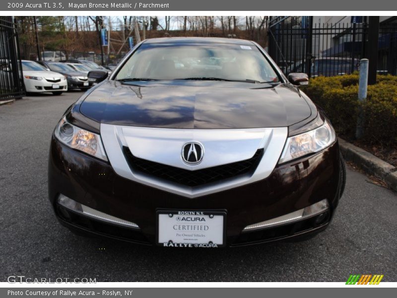 Mayan Bronze Metallic / Parchment 2009 Acura TL 3.5