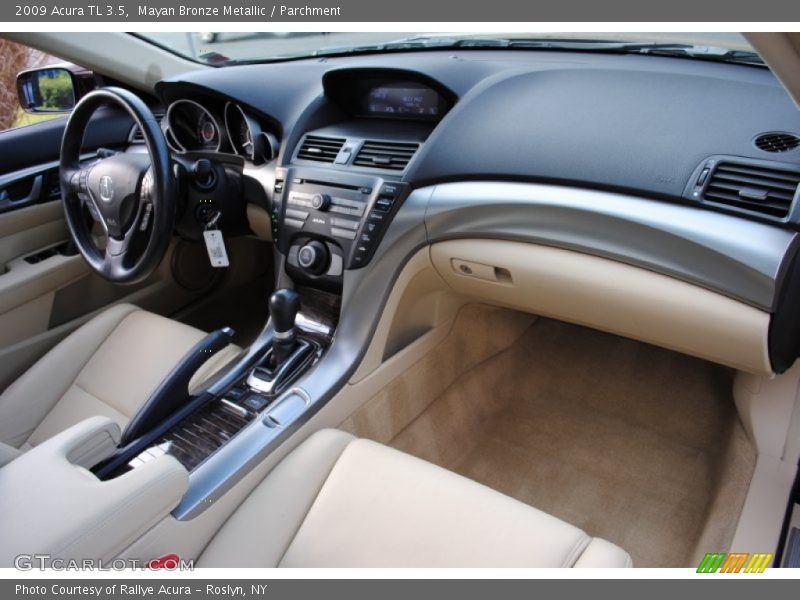 Mayan Bronze Metallic / Parchment 2009 Acura TL 3.5