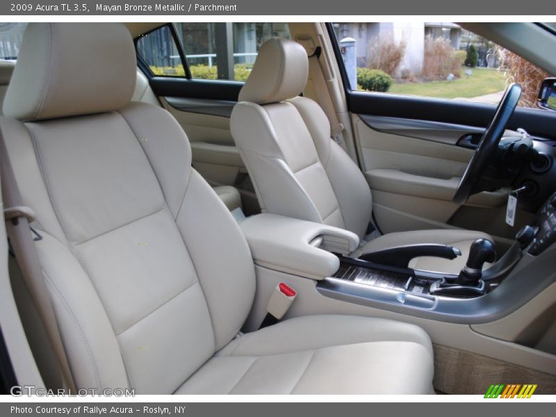 Mayan Bronze Metallic / Parchment 2009 Acura TL 3.5