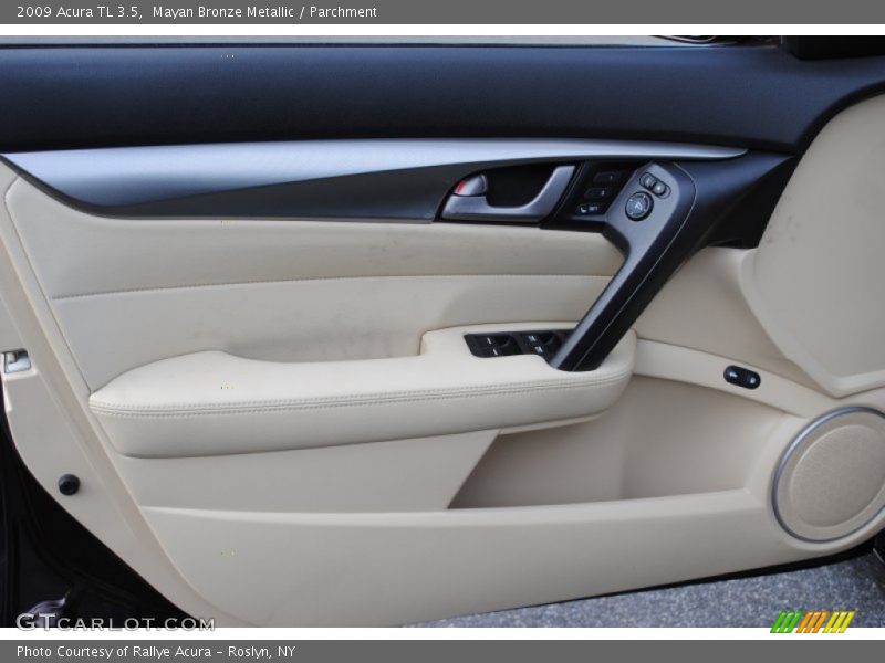 Mayan Bronze Metallic / Parchment 2009 Acura TL 3.5