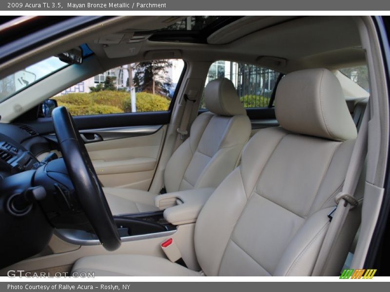 Mayan Bronze Metallic / Parchment 2009 Acura TL 3.5
