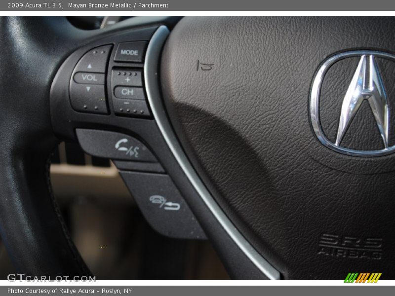 Mayan Bronze Metallic / Parchment 2009 Acura TL 3.5
