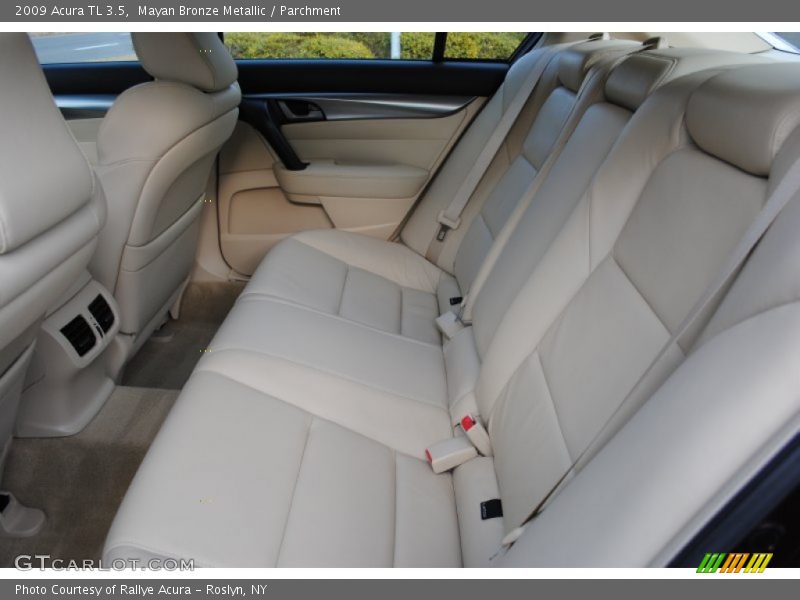 Mayan Bronze Metallic / Parchment 2009 Acura TL 3.5