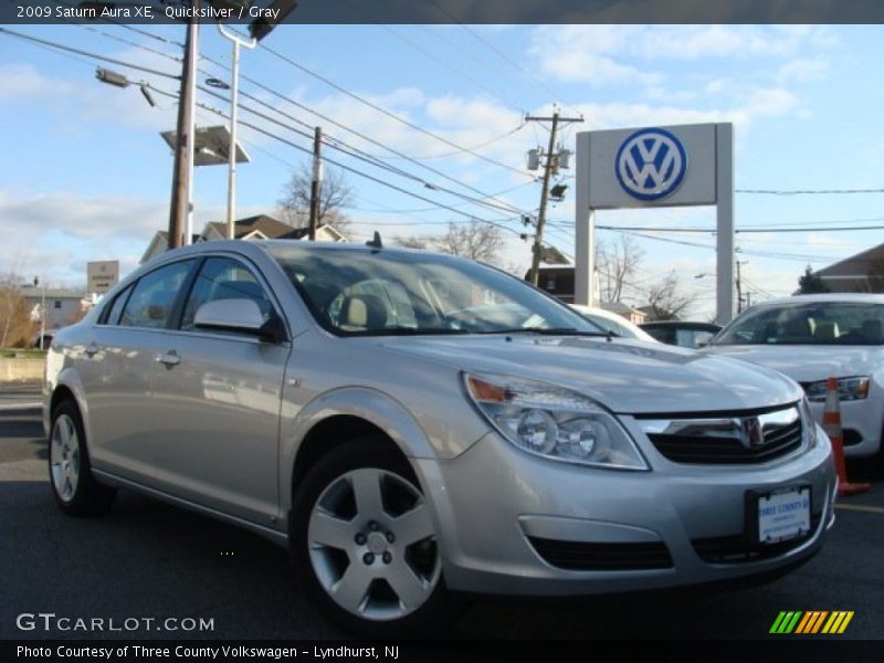 Quicksilver / Gray 2009 Saturn Aura XE