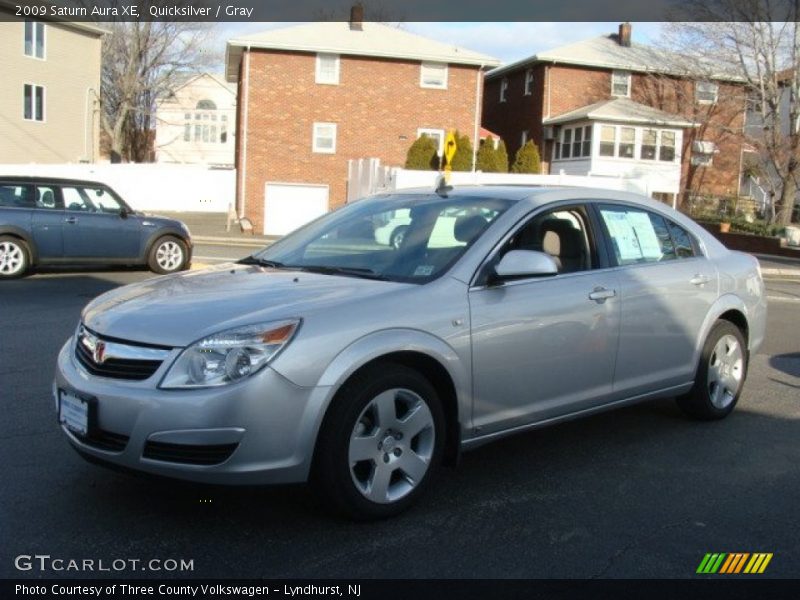 Quicksilver / Gray 2009 Saturn Aura XE