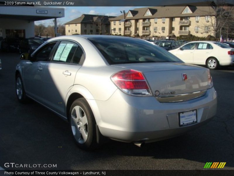 Quicksilver / Gray 2009 Saturn Aura XE