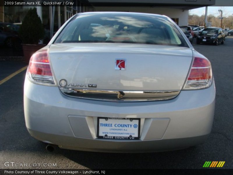 Quicksilver / Gray 2009 Saturn Aura XE