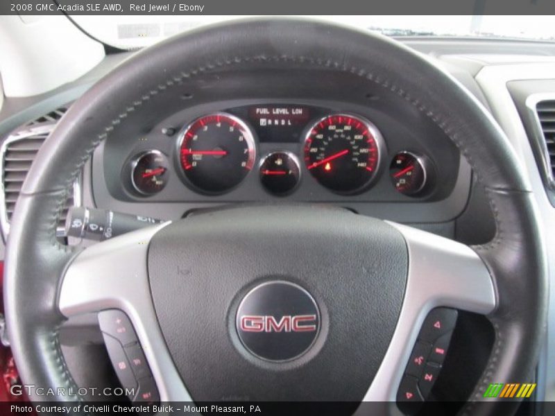 Red Jewel / Ebony 2008 GMC Acadia SLE AWD