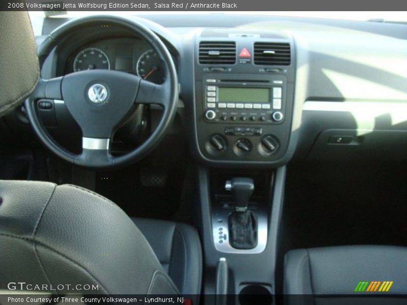Salsa Red / Anthracite Black 2008 Volkswagen Jetta Wolfsburg Edition Sedan