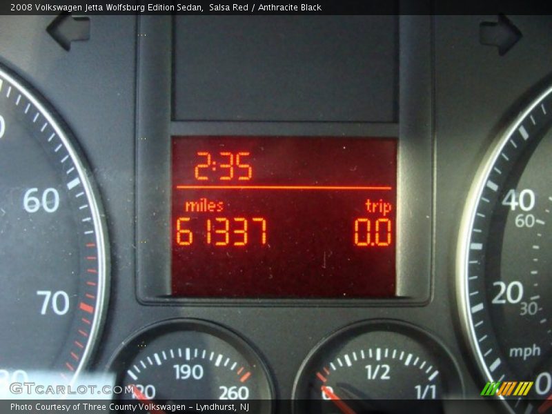 Salsa Red / Anthracite Black 2008 Volkswagen Jetta Wolfsburg Edition Sedan