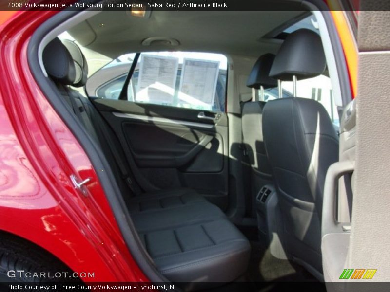 Salsa Red / Anthracite Black 2008 Volkswagen Jetta Wolfsburg Edition Sedan