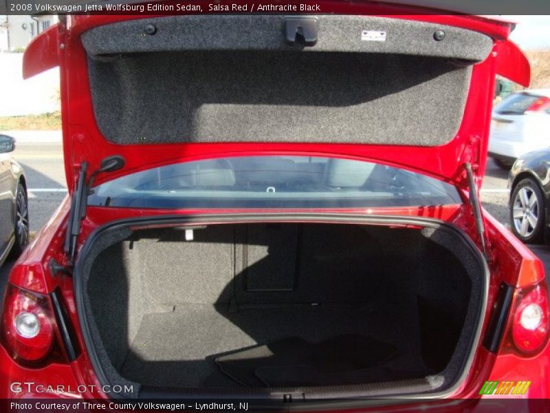 Salsa Red / Anthracite Black 2008 Volkswagen Jetta Wolfsburg Edition Sedan