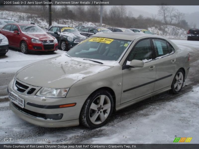 Parchment Silver Metallic / Parchment 2006 Saab 9-3 Aero Sport Sedan