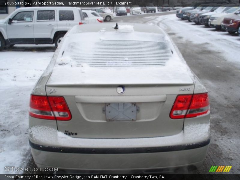 Parchment Silver Metallic / Parchment 2006 Saab 9-3 Aero Sport Sedan