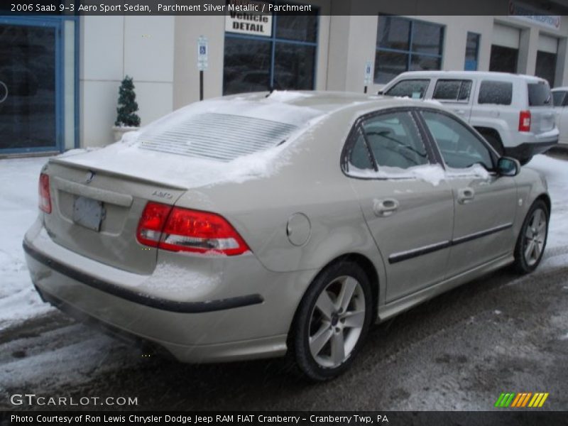 Parchment Silver Metallic / Parchment 2006 Saab 9-3 Aero Sport Sedan