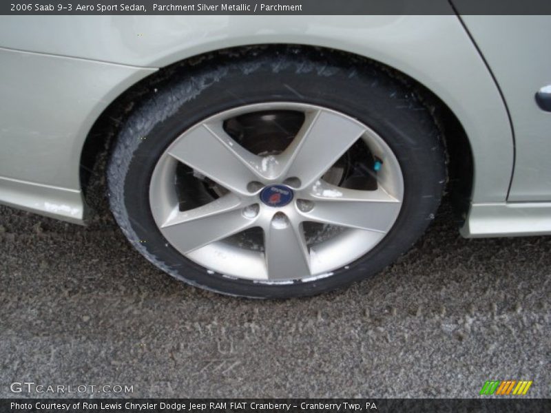 Parchment Silver Metallic / Parchment 2006 Saab 9-3 Aero Sport Sedan