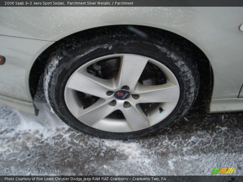 Parchment Silver Metallic / Parchment 2006 Saab 9-3 Aero Sport Sedan