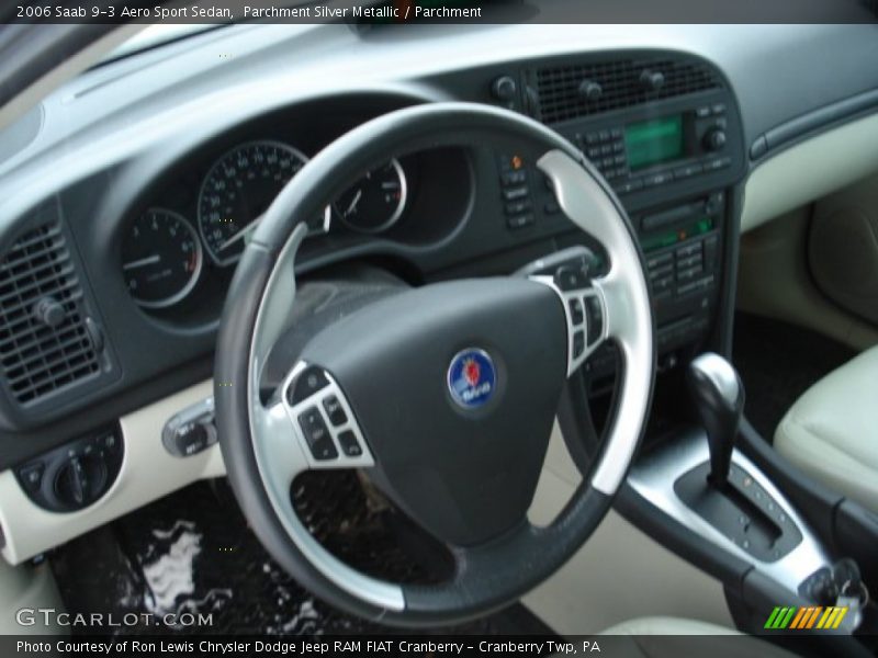 Parchment Silver Metallic / Parchment 2006 Saab 9-3 Aero Sport Sedan