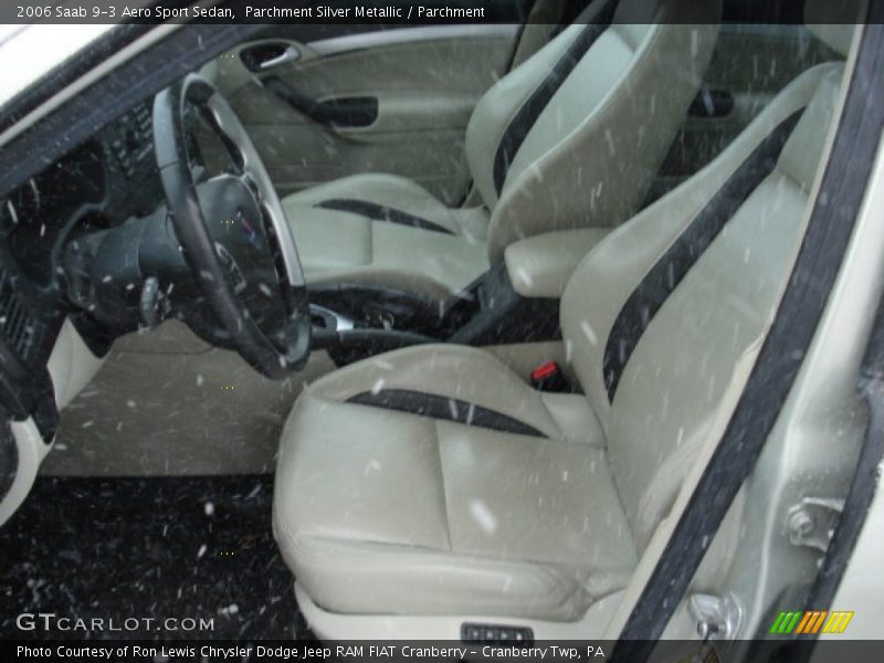 Parchment Silver Metallic / Parchment 2006 Saab 9-3 Aero Sport Sedan