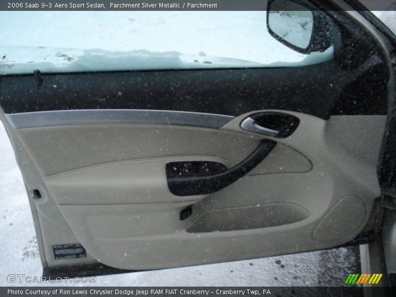 Parchment Silver Metallic / Parchment 2006 Saab 9-3 Aero Sport Sedan