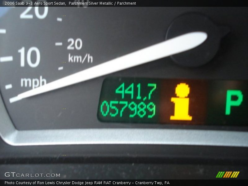 Parchment Silver Metallic / Parchment 2006 Saab 9-3 Aero Sport Sedan