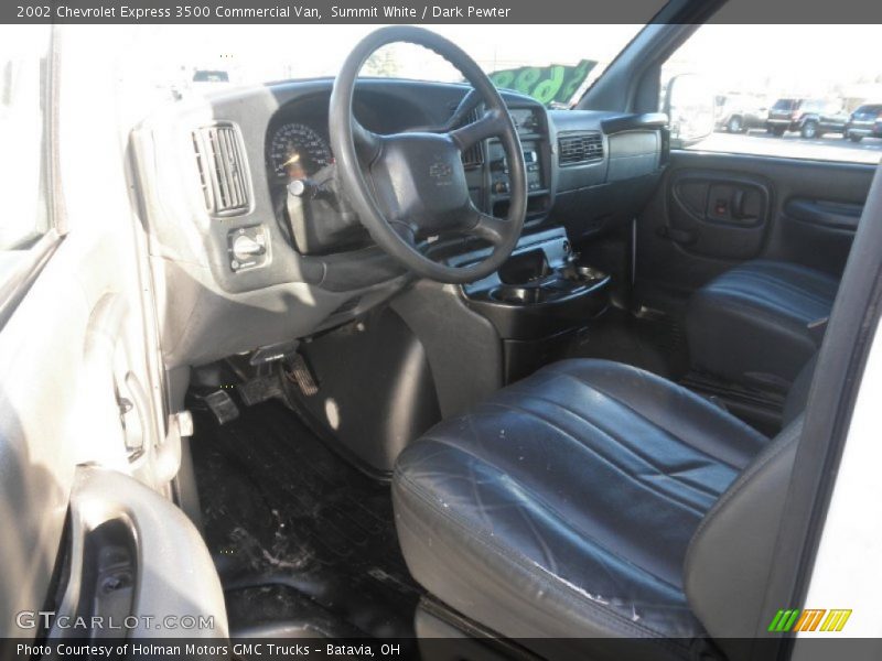Summit White / Dark Pewter 2002 Chevrolet Express 3500 Commercial Van