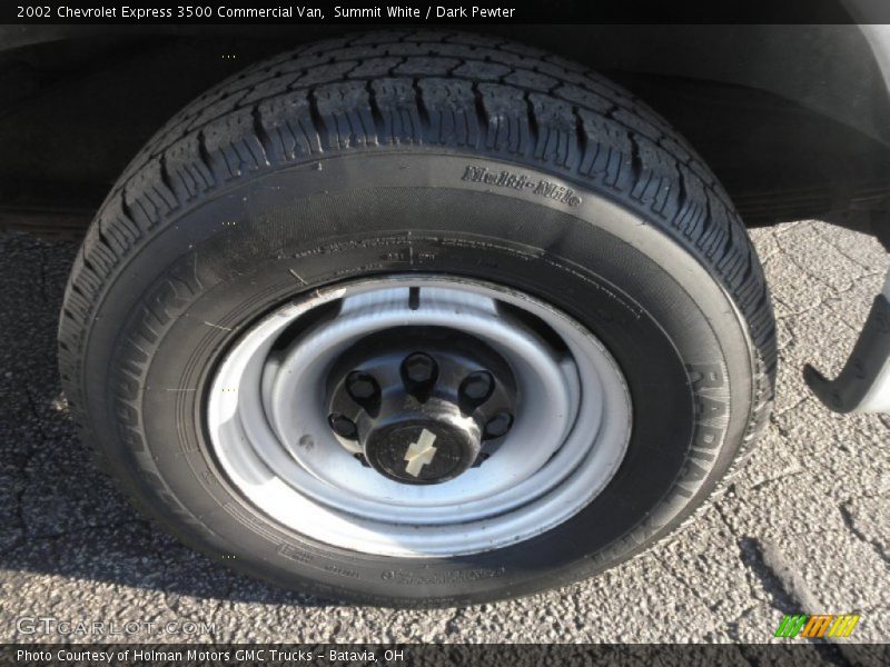 Summit White / Dark Pewter 2002 Chevrolet Express 3500 Commercial Van