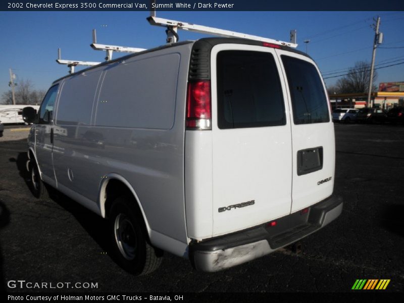 Summit White / Dark Pewter 2002 Chevrolet Express 3500 Commercial Van