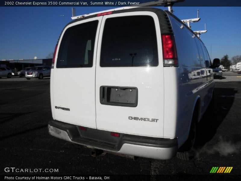 Summit White / Dark Pewter 2002 Chevrolet Express 3500 Commercial Van