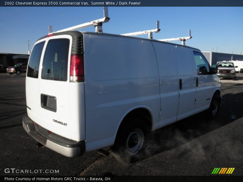 Summit White / Dark Pewter 2002 Chevrolet Express 3500 Commercial Van