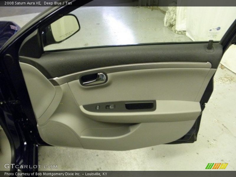 Deep Blue / Tan 2008 Saturn Aura XE