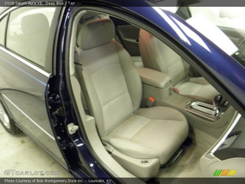 Deep Blue / Tan 2008 Saturn Aura XE