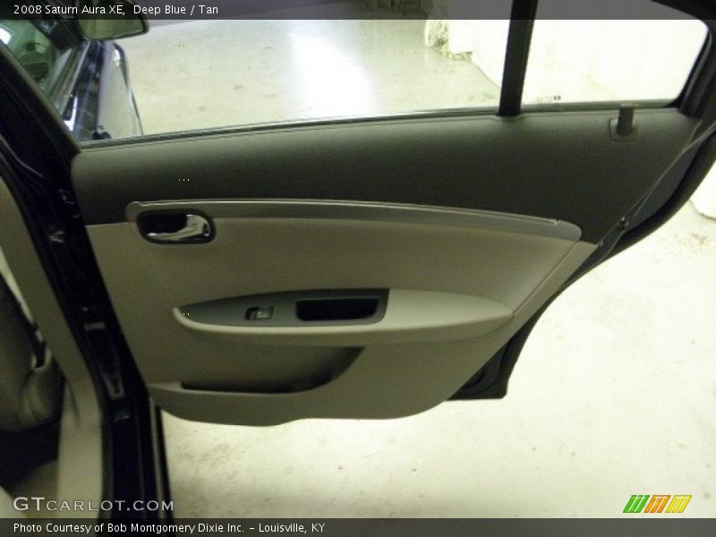 Deep Blue / Tan 2008 Saturn Aura XE