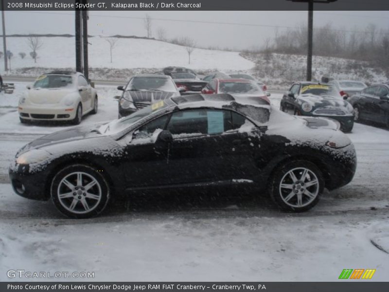 Kalapana Black / Dark Charcoal 2008 Mitsubishi Eclipse Spyder GT