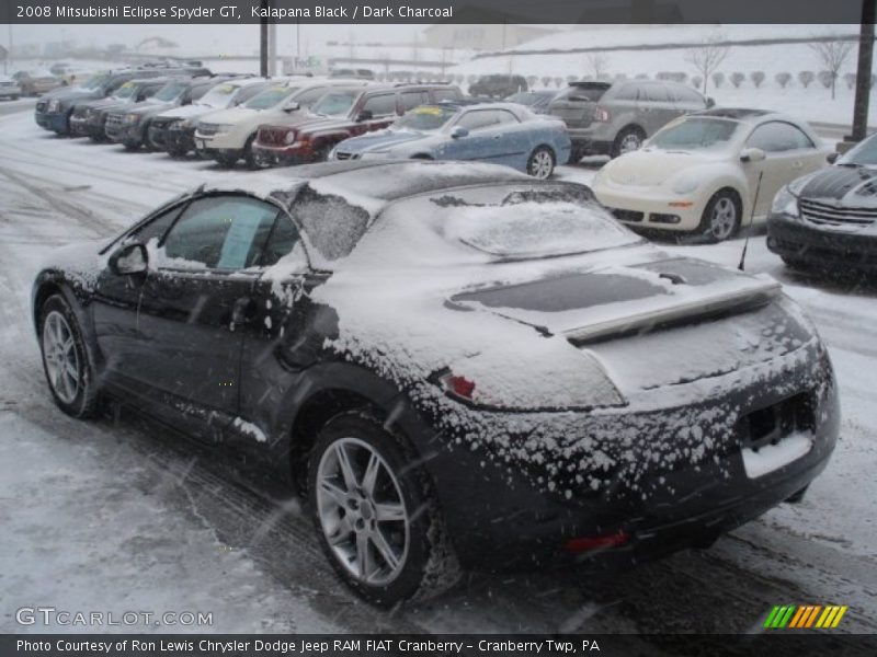 Kalapana Black / Dark Charcoal 2008 Mitsubishi Eclipse Spyder GT