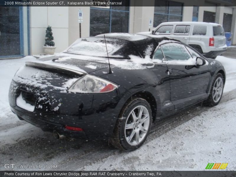 Kalapana Black / Dark Charcoal 2008 Mitsubishi Eclipse Spyder GT