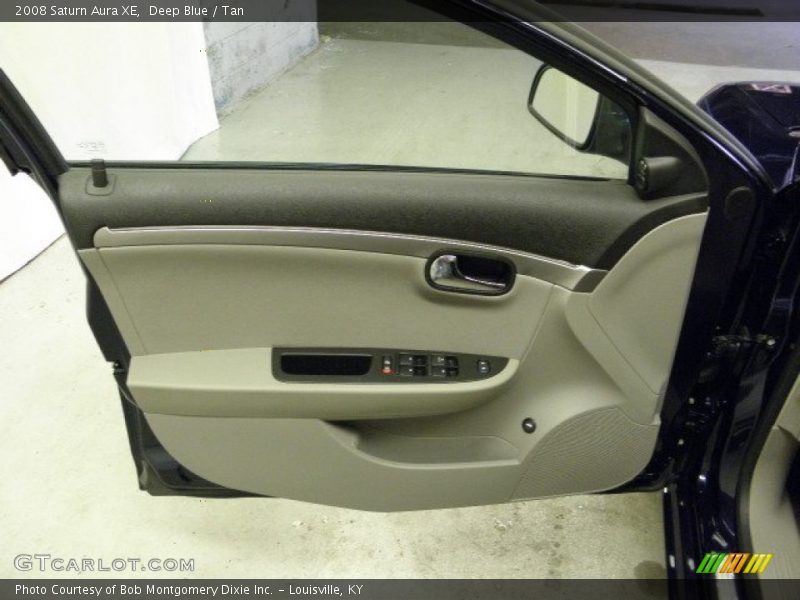 Deep Blue / Tan 2008 Saturn Aura XE