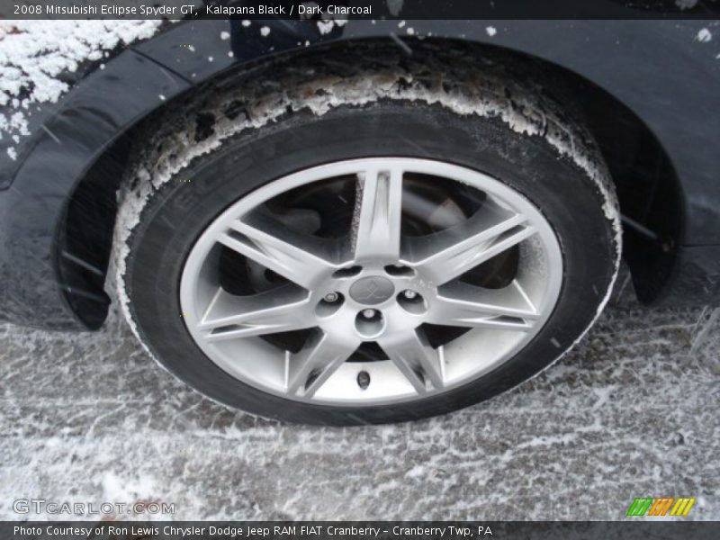 Kalapana Black / Dark Charcoal 2008 Mitsubishi Eclipse Spyder GT