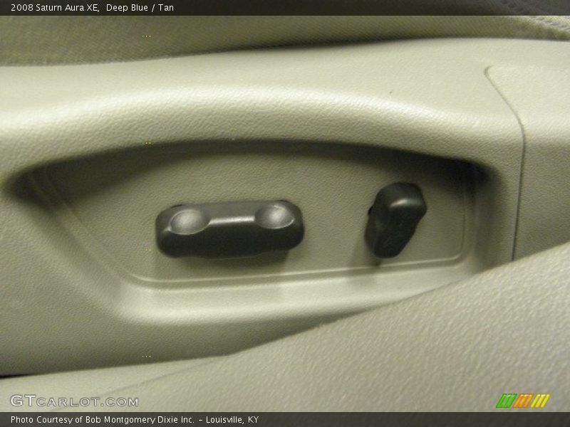 Deep Blue / Tan 2008 Saturn Aura XE