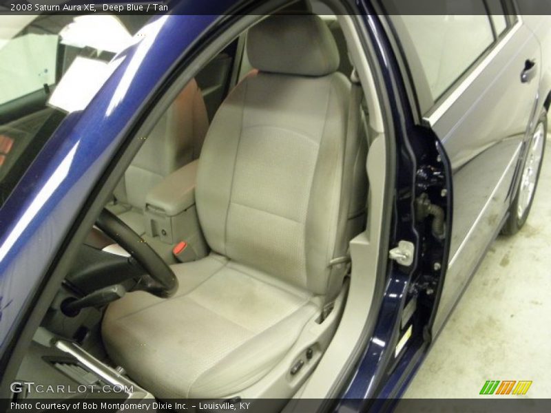 Deep Blue / Tan 2008 Saturn Aura XE