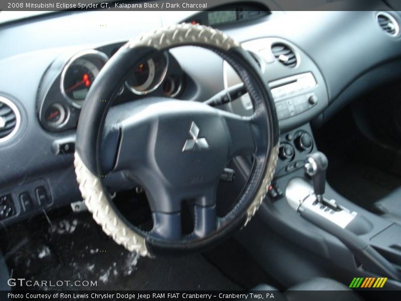 Kalapana Black / Dark Charcoal 2008 Mitsubishi Eclipse Spyder GT