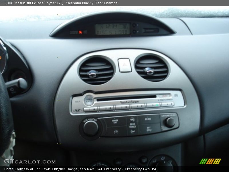 Kalapana Black / Dark Charcoal 2008 Mitsubishi Eclipse Spyder GT