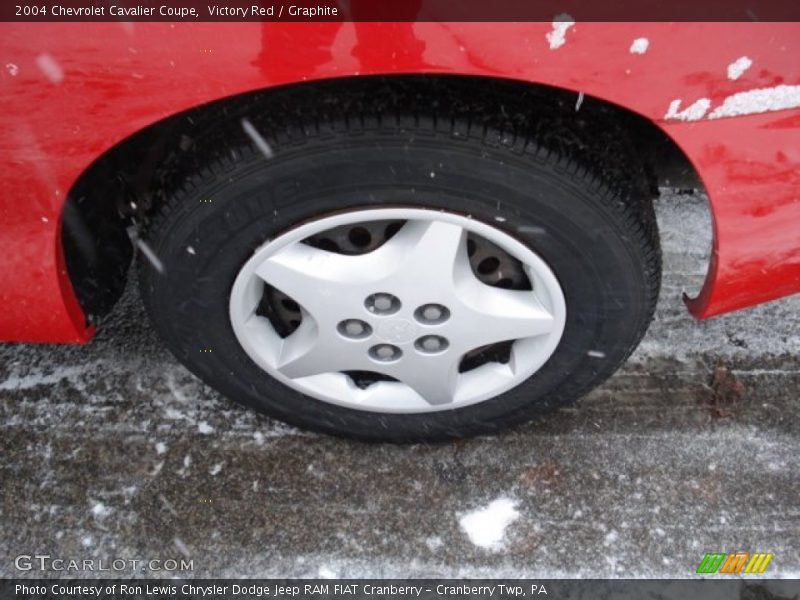 Victory Red / Graphite 2004 Chevrolet Cavalier Coupe