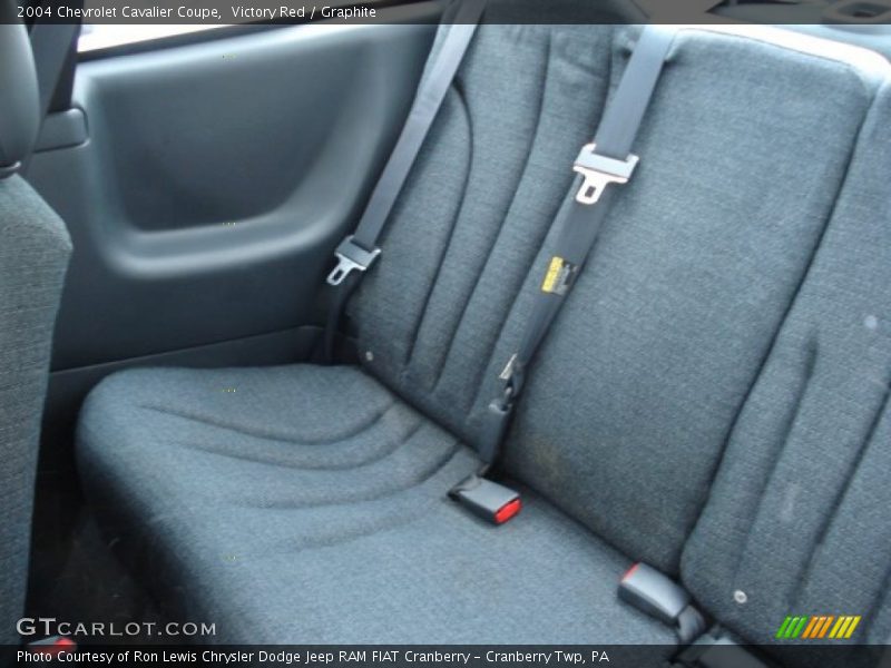 Victory Red / Graphite 2004 Chevrolet Cavalier Coupe